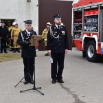 przekazanie nowego średniego samochodu ratowniczo-gaśniczego dla OSP Mochowo