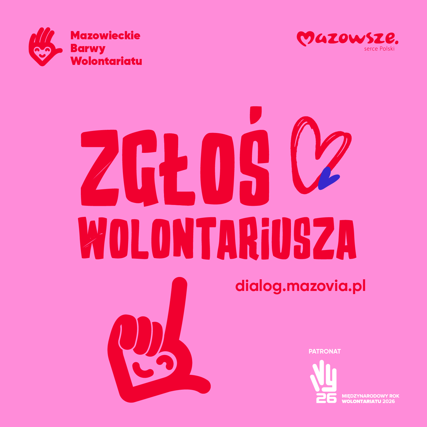Zgłoś Wolontariuszaw konkursie „Mazowieckie Barwy Wolontariatu”